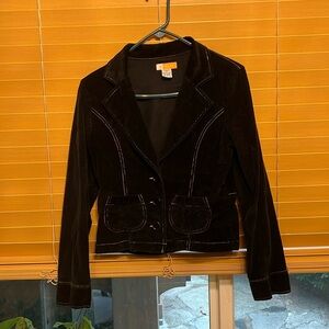 Black Corduroy Blazer